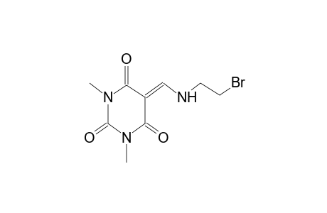 1,3-dimethyl-5-(2-bromoethyl)aminomethyleneperhydropyrimidine-2,4,6-trione