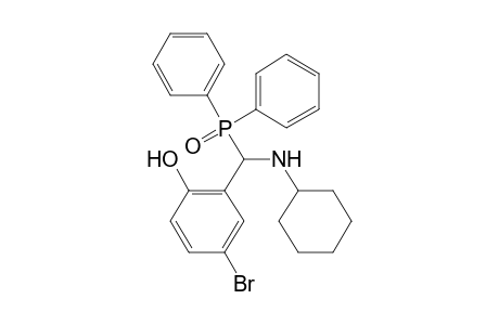 4-BROMO-alpha-(CYCLOHEXYLAMINO)-alpha-(DIPHENYLPHOSPHINYL)-o-CRESOL