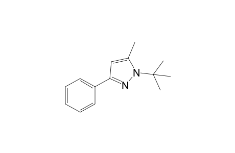 1-tert-Butyl-5-methyl-3-phenylpyrazole
