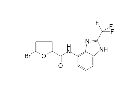 2-Furancarboxamide, 5-bromo-N-[2-(trifluoromethyl)-1H-1,3-benzimidazol-4-yl]-