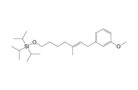 (Triisopropyl){[(E)-5-methyl-7-(3-methoxyphenyl)hept-5-enyl]oxy}silane
