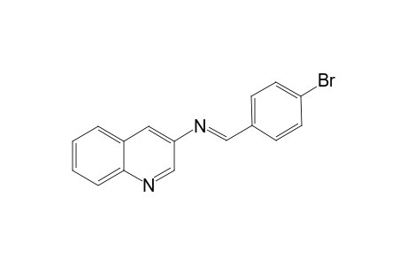 Quinoline, 3-(4-bromophenylbenzylidenamino)-