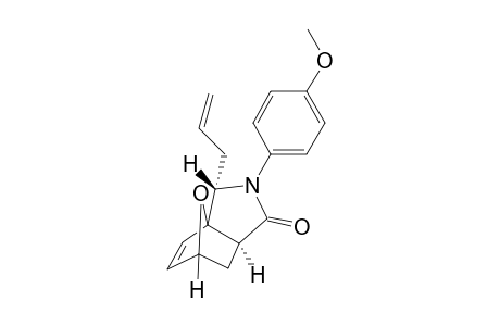 2-Allyl-3-(4-methoxyphenyl)-10-oxa-3-azatricyclo[5.2.1.0(1,5)]dec-8-en-4-one