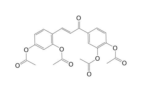 3-(Acetyloxy)-4-((1E)-3-[3,4-bis(acetyloxy)phenyl]-3-oxo-1-propenyl)phenyl acetate
