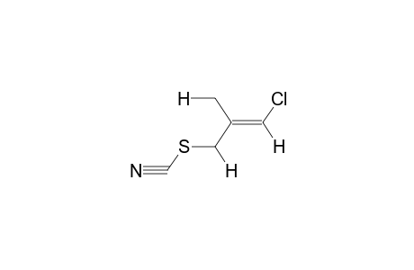 E,Z-2-METHYL-3-CHLORO-2-PROPENYLTHIOCYANATE