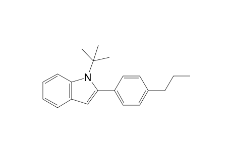 1-tert-Butyl-2-(4-n-propylphenyl)-1H-indole