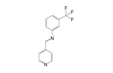 N-(pyridin-4-ylmethylene)-3-(trifluoromethyl)aniline