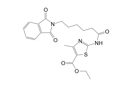 5-thiazolecarboxylic acid, 2-[[6-(1,3-dihydro-1,3-dioxo-2H-isoindol-2-yl)-1-oxohexyl]amino]-4-methyl-, ethyl ester
