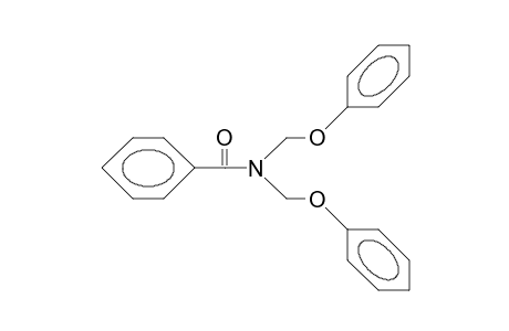 N,N-Bis(phenoxymethyl)-benzamide