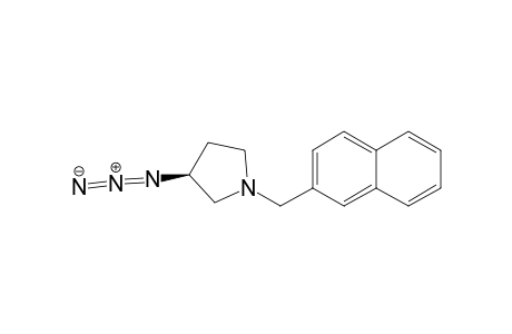 (3S)-3-azido-1-(2-naphthylmethyl)pyrrolidine