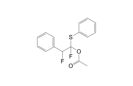 1-Acetoxy-1,2-difluoro-2-phenyl-1-(phenylthio)ethane