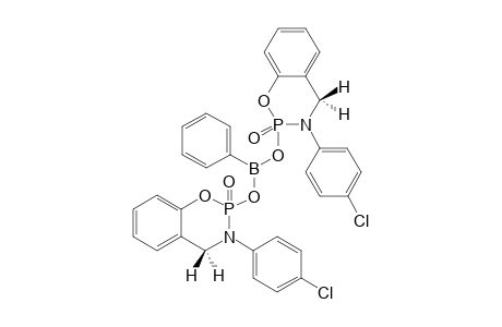DI-[3-(4-CHLOROPHENYL)-2-OXO-3,4-DIHYDRO-2H-1,3,2-LAMBDA(5)-BENZOXAZAPHOSPHININ-2-YL]-PHENYL-BORONATE
