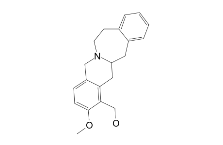 5,6,8,13,13a,14-Hexahydro-12-hydroxymethyl-11-methoxyisoquino[3,2-b][3]benzazepine