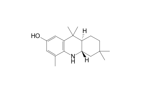 (4aRS,9aSR)-7-Hydroxy-3,3,5,9,9-pentamethyl-1,2,3,4,4a,9,9a,10-octahydroacridine
