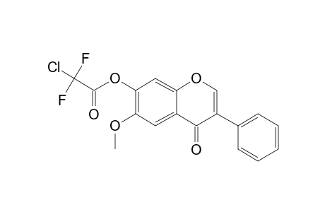 7-Hydroxy-6-methoxyisoflavone, chlorodifluoroacetate