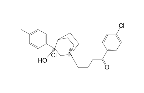3-p-methylphenyl-3-hydroxy-N-(4'-p-chlorophenyl-4'-oxobutyl)quinuclidinium chloride