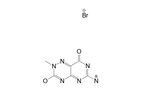 6-AMINO-2-METHYLPYRIMIDO-[4,5-E]-[1,2,4]-TRIAZINE-3,8-DIONE-HYDROBROMIDE