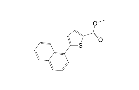 5-Naphthlene-1-ylthiophene-2-carboxylic acid methyl ester