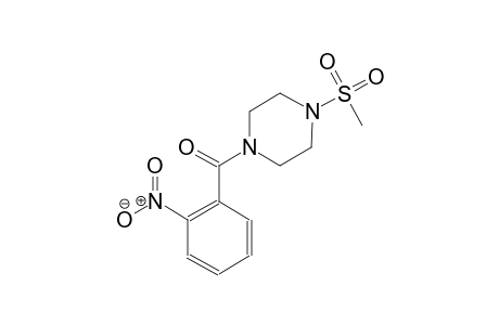 piperazine, 1-(methylsulfonyl)-4-(2-nitrobenzoyl)-