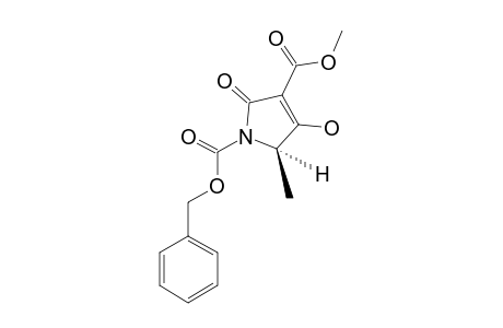 N-BENZYLOXYCARBONYL-3-METHOXYCARBONYL-5-METHYLTETRAMIC-ACID