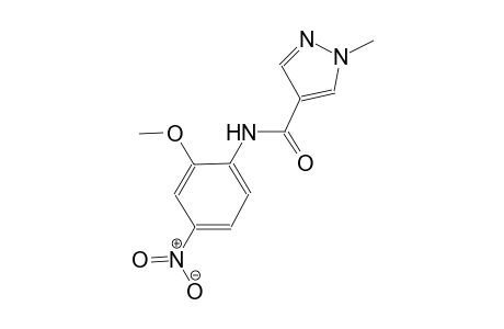 N-(2-methoxy-4-nitrophenyl)-1-methyl-1H-pyrazole-4-carboxamide