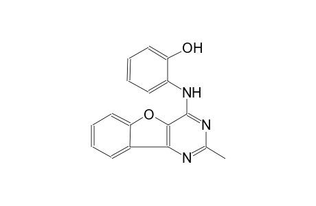 2-[(2-methyl[1]benzofuro[3,2-d]pyrimidin-4-yl)amino]phenol
