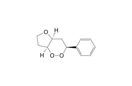 (+-)-(3S,4aS,7aS)-3-Phenylhexahydro-furo[3,2-c][1,2]dioxine