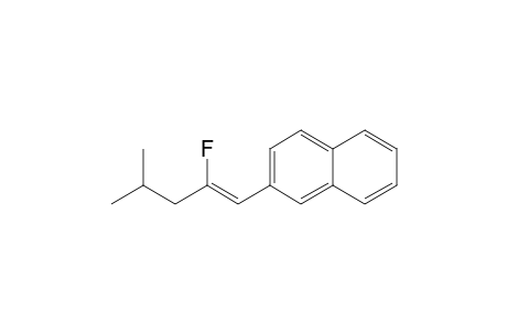 (Z)-2-(2-fluoro-4-methylpent-1-en-1-yl)naphthalene
