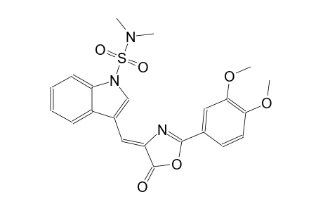 1H-indole-1-sulfonamide, 3-[(Z)-(2-(3,4-dimethoxyphenyl)-5-oxo-4(5H)-oxazolylidene)methyl]-N,N-dimethyl-