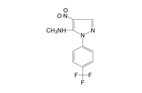 5-(METHYLAMINO)-4-NITRO-1-(alpha,alpha,alpha-TRIFLUORO-p-TOLYL)PYRAZOLE