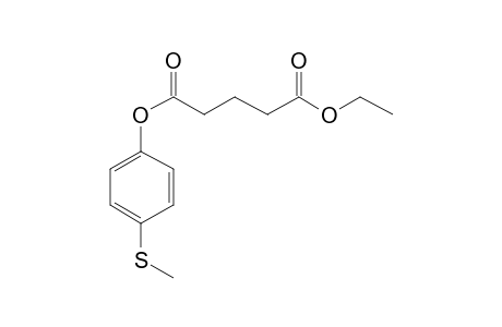 Glutaric acid, ethyl 4-(methylthio)benzyl ester