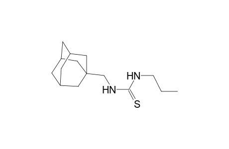 N-(1-adamantylmethyl)-N'-propylthiourea