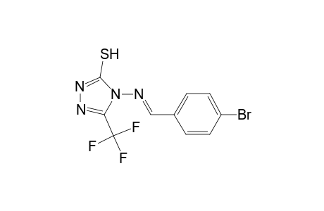 4-[(4-Bromo-benzylidene)-amino]-5-trifluoromethyl-4H-[1,2,4]triazole-3-thiol