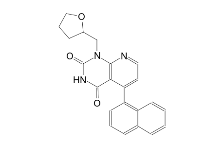 pyrido[2,3-d]pyrimidine-2,4(1H,3H)-dione, 5-(1-naphthalenyl)-1-[(tetrahydro-2-furanyl)methyl]-