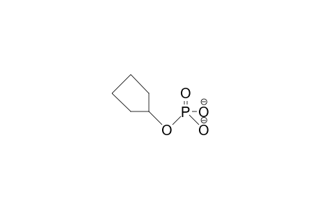 Phosphoric acid, cyclopentyl ester dianion