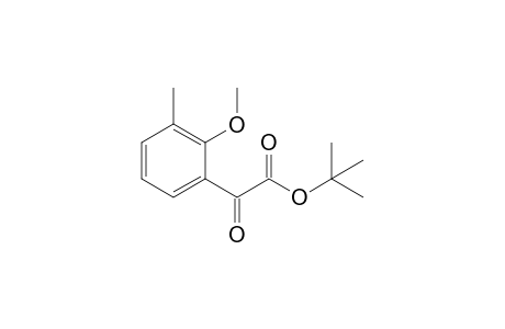 tert-Butyl (2-methoxy-3-methylphenyl)(oxo)acetate