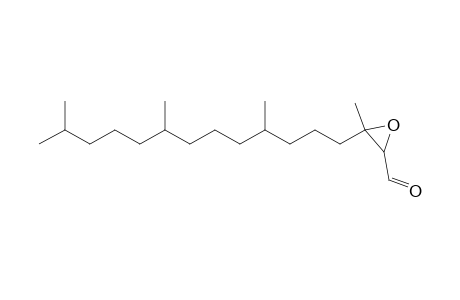 3-Methyl-3-(4,8,12-trimethyltridecyl)-2-oxiranecarboxaldehyde