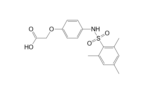 2-[4-(mesitylsulfonylamino)phenoxy]acetic acid