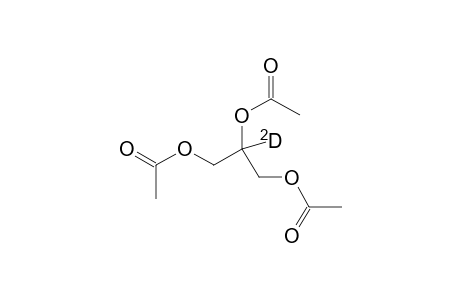 2-Deutero-glyceryl triacetate