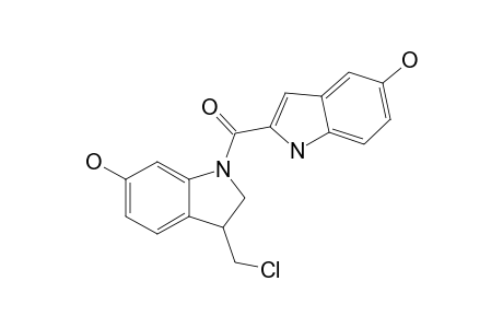 CHLOROMETHYL-5-HYDROXY-1,2-DIHYDRO-3-[(5-HYDROXY-1H-INDOL-2-YL)-CARBONYL]-INDOLINE