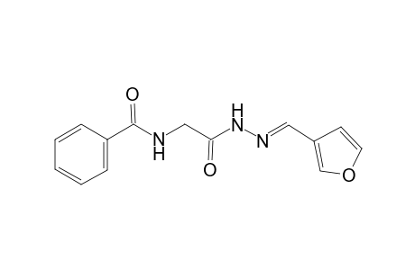 N-(2-[(2E)-2-(3-Furylmethylene)hydrazino]-2-oxoethyl)benzamide