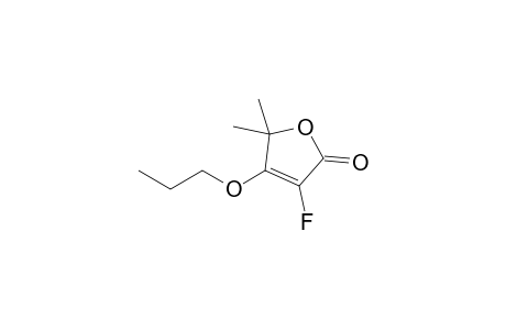 3-Fluoranyl-5,5-dimethyl-4-propoxy-furan-2-one