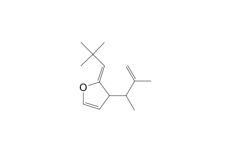 2-(tert-Butylmethylene)-3-(1,2-dimethyl-2-propenyl)-2,3-dihydrofuran