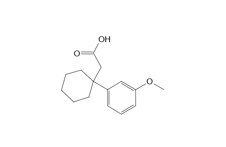 1-(m-METHOXYPHENYL)CYCLOHEXANEACETIC ACID