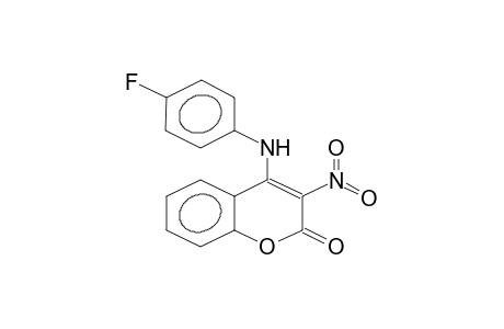 3-nitro-4-(4-fluoroanilino)coumarine