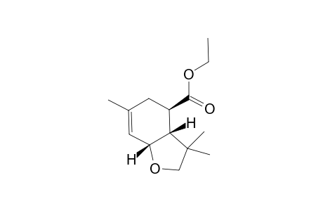 Ethyl (1R,5R,6R)-3,7,7-Trimethyl-9-oxabicyclo[4.3.0]non-2-en-5-carboxylate