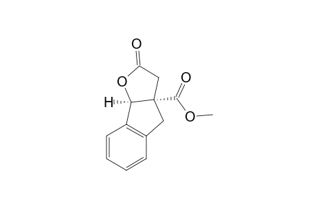 Methyl 2-oxo-3,3a,4,8b-tetrahydro-2H-indeno[1,2-b]furan-3a-carboxylate