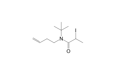N-(But-3-enyl)-N-tert-butyl-2-iodopropanamide