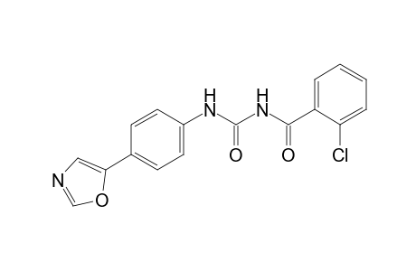 1-(o-chlorobenzoyl)-3-[p-(5-oxazolyl)phenyl]urea