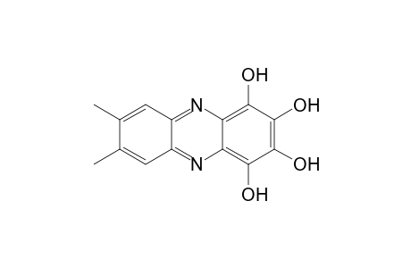 1,2,3,4-Phenazinetetrol, 7,8-dimethyl-